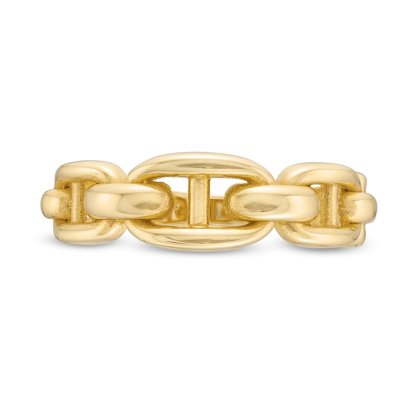 Main Image 2 of Mariner Chain Link Ring in 14K Gold