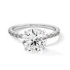 Thumbnail Image 0 of 3-1/3 CT. T.W. Certified Lab-Created Diamond Engagement Ring in 14K White Gold (F/VS2)