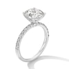 Thumbnail Image 2 of 3-1/3 CT. T.W. Certified Lab-Created Diamond Engagement Ring in 14K White Gold (F/VS2)