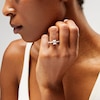 Thumbnail Image 2 of 1-1/2 CT. T.W. Certified Emerald-Cut Lab-Grown Diamond Engagement Ring in 14K White Gold (F/VS2)