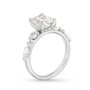 Thumbnail Image 2 of 3 CT. T.W. Multi-Shaped Certified Lab-Created Diamond Engagement Ring in 14K White Gold (F/VS2)