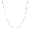 Thumbnail Image 1 of 2.5mm Silk Rope™ Chain Necklace in Hollow 14K White Gold - 20"