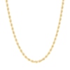 Thumbnail Image 1 of 3.7mm Silk Rope™ Chain Necklace in Hollow 14K Gold - 20"