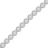 Thumbnail Image 0 of 5 CT. T.W. Certified Lab-Created Diamond Miracle Line Bracelet in 10K White Gold (I/SI2)