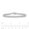 Thumbnail Image 2 of 5 CT. T.W. Certified Lab-Created Diamond Miracle Line Bracelet in 10K White Gold (I/SI2)