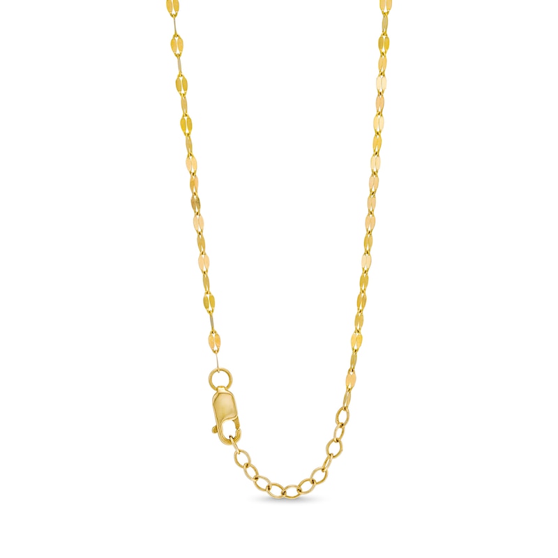 Main Image 3 of 1/2 CT. T.W. Princess-Shaped Multi-Diamond Double Octagonal Frame Necklace in 10K Gold