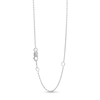 Thumbnail Image 3 of 1/5 CT. T.W. Pear-Shaped Multi-Diamond Triple Frame Pendant in Sterling Silver