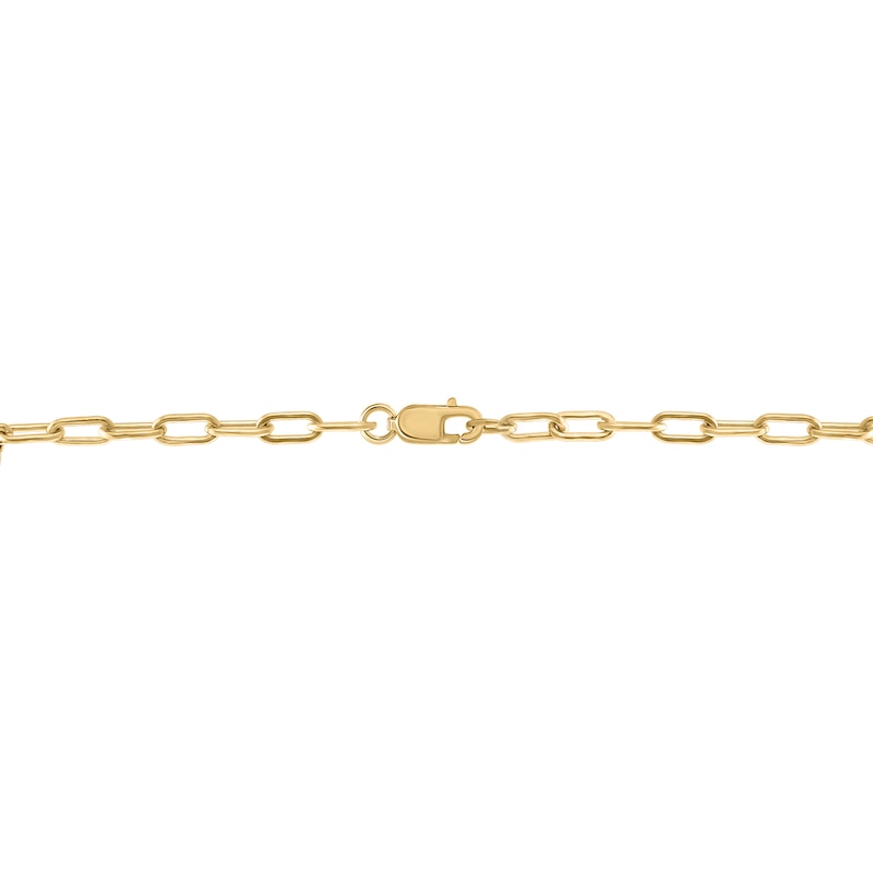 Main Image 4 of 1/3 CT. T.W. Lab-Grown Diamond Heart Lariat Necklace in Sterling Silver with 14K Gold Plate (F/SI2) - 18”