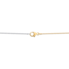 Thumbnail Image 3 of 1 CT. T.W. Lab-Grown Diamond Necklace in Sterling Silver and 14K Gold Plate (F/SI2) - 18”