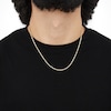 Thumbnail Image 3 of 2.4mm Rope Chain Necklace in Semi-Solid 14K Gold - 20"