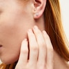 Thumbnail Image 2 of 1 CT. T.W. Certified Lab-Grown Diamond Solitaire Stud Earrings in 14K Gold (F/VS2)