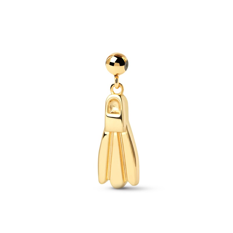 Main Image 1 of PDPAOLA™ at Zales Snorkel Fin Bead Charm in Sterling Silver with 18K Gold Plate