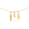 Thumbnail Image 3 of PDPAOLA™ at Zales Snorkel Fin Bead Charm in Sterling Silver with 18K Gold Plate
