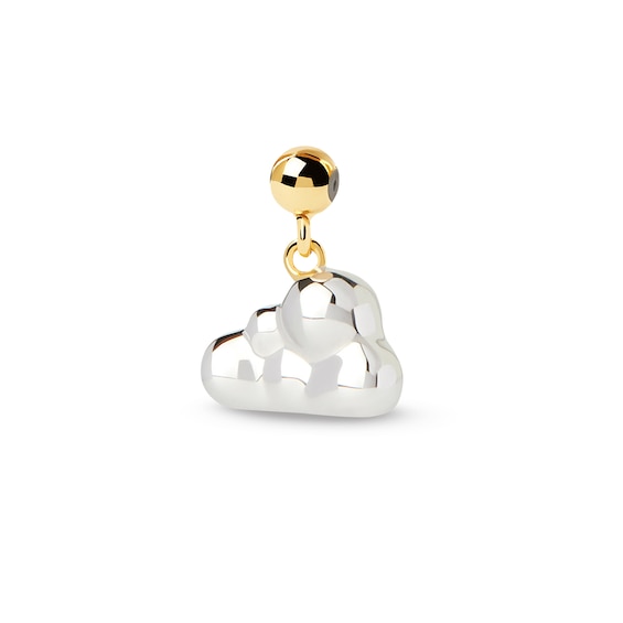 PDPAOLAâ¢ at Zales Cloud Bead Charm in Sterling Silver with 18K Gold Plate
