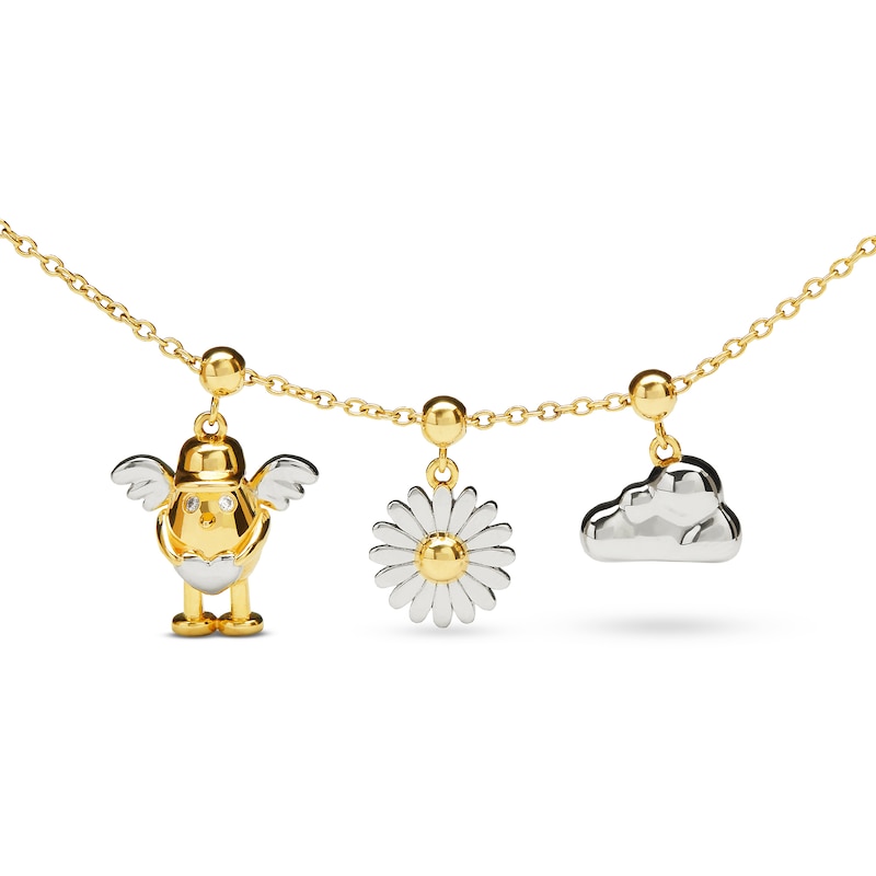 Main Image 2 of PDPAOLA™ at Zales Cloud Bead Charm in Sterling Silver with 18K Gold Plate
