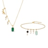 Thumbnail Image 3 of PDPAOLA™ at Zales Malachite Derby Car Bead Charm in Sterling Silver with 18K Gold Plate