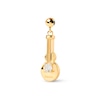 Thumbnail Image 1 of PDPAOLA™ at Zales Cubic Zirconia Guitar Bead Charm in Sterling Silver with 18K Gold Plate