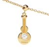 Thumbnail Image 2 of PDPAOLA™ at Zales Cubic Zirconia Guitar Bead Charm in Sterling Silver with 18K Gold Plate