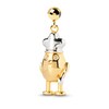Thumbnail Image 1 of PDPAOLA™ at Zales Cubic Zirconia Chef Bead Charm in Sterling Silver with 18K Gold Plate