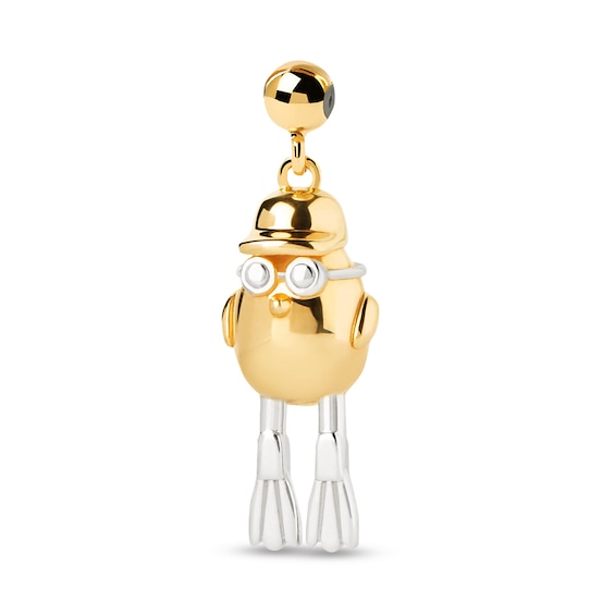 PDPAOLAâ¢ at Zales Scuba Diver Bead Charm in Sterling Silver with 18K Gold Plate