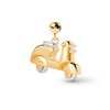 Thumbnail Image 1 of PDPAOLA™ at Zales Cubic Zirconia Moto Bead Charm in Sterling Silver with 18K Gold Plate