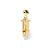 Thumbnail Image 3 of PDPAOLA™ at Zales Cubic Zirconia Moto Bead Charm in Sterling Silver with 18K Gold Plate