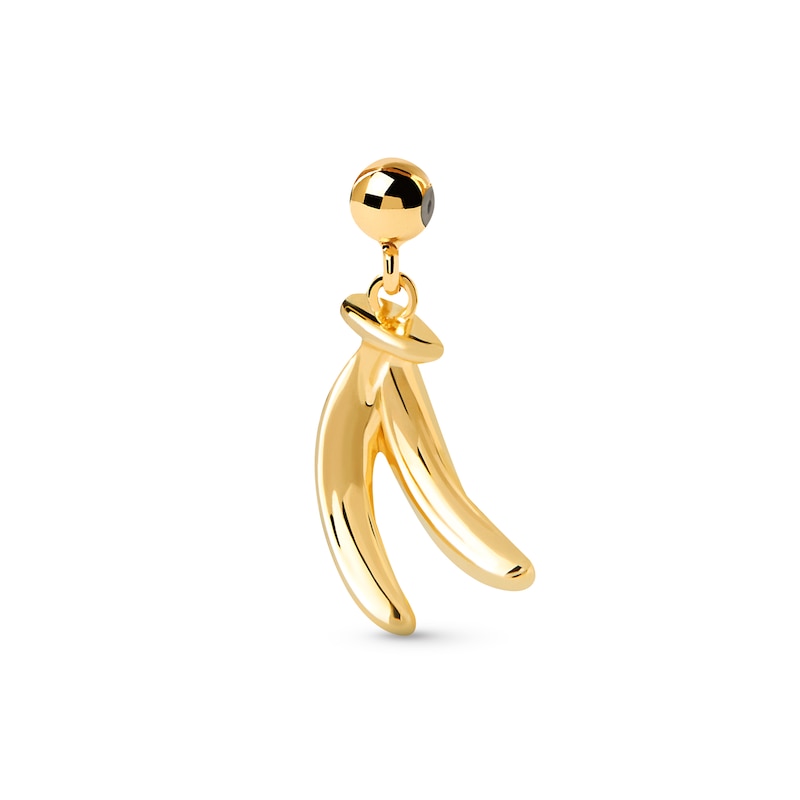 Main Image 1 of PDPAOLA™ at Zales Bananas Bead Charm in Sterling Silver with 18K Gold Plate
