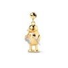Thumbnail Image 1 of PDPAOLA™ at Zales Cubic Zirconia Artist Bead Charm in Sterling Silver with 18K Gold Plate