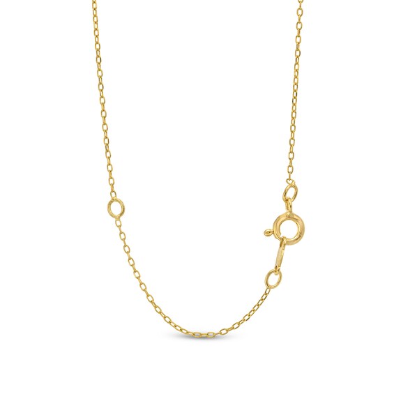 Pear-Shaped Lab-Created Emerald and White Lab-Created Sapphire Split Pendant in Sterling Silver with 18K Gold Plate