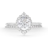 Thumbnail Image 4 of 2 CT. T.W. Diamond Marquise-Shaped Frame Bridal Set in 14K White Gold
