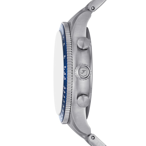 Menâs Fossil Sport Tourer Chronograph Watch with Blue Dial (Model: Fs6047)