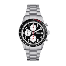 Men’s Fossil Sport Tourer Chronograph Watch with Black Dial (Model: FS6045)