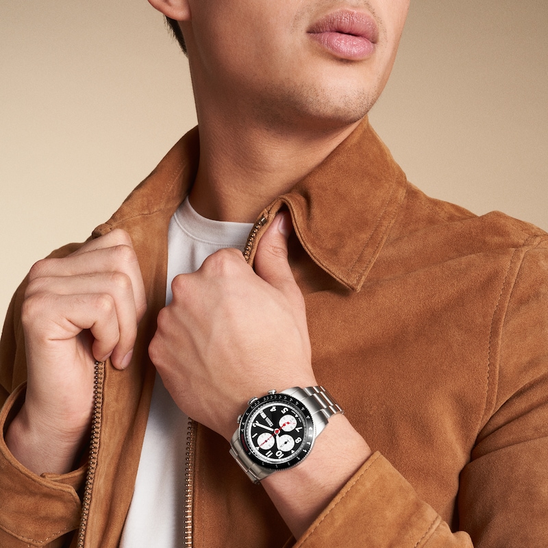 Main Image 4 of Men’s Fossil Sport Tourer Chronograph Watch with Black Dial (Model: FS6045)