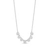 Thumbnail Image 1 of 1/2 CT. T.W. Multi-Diamond Seven Stone Necklace in 10K White Gold