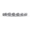 Thumbnail Image 4 of 1/6 Ct. T.W. Lab-Created Diamond Double-Sided Teardrop Ring in Sterling Silver and 14K Gold Plate (F/SI2)