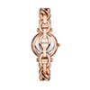Thumbnail Image 2 of Ladies’ Fossil Carlie Rose-Tone IP Watch with Silver-Tone Sunray Dial (Model: ES5330)