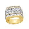 Thumbnail Image 0 of 5 CT. T.W. Certified Lab-Created Diamond Multi-Row Ring in 10K Gold (F/SI2)