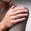 Thumbnail Image 2 of 1-1/2 CT. T.W. Cushion-Shaped Certified Lab-Grown Multi-Diamond Ring in 10K Gold (F/SI2)