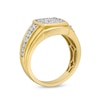 Thumbnail Image 1 of 1-1/2 CT. T.W. Cushion-Shaped Certified Lab-Created Multi-Diamond Ring in 10K Gold (F/SI2)