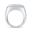 Thumbnail Image 3 of 5 CT. T.W. Certified Lab-Grown Diamond Multi-Row Ring in 10K White Gold (F/SI2)