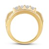 Thumbnail Image 3 of 4 CT. T.W. Certified Lab-Grown Diamond Multi-Row Column Ring in 10K Gold (F/SI2)