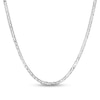 Thumbnail Image 1 of 3.9mm Diamond-Cut Mariner Chain Necklace in Solid Sterling Silver - 20"