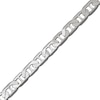 Thumbnail Image 3 of 3.9mm Diamond-Cut Mariner Chain Necklace in Solid Sterling Silver - 20"