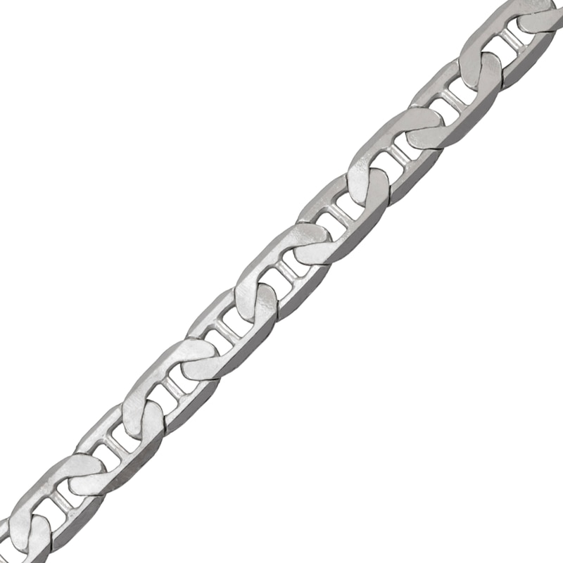 Main Image 3 of 3.9mm Diamond-Cut Mariner Chain Necklace in Solid Sterling Silver - 20"