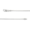Thumbnail Image 2 of 1.2mm Diamond-Cut Box Chain Necklace in Solid Sterling Silver - 18"
