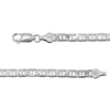 Thumbnail Image 2 of 4.8mm Diamond-Cut Mariner Chain Necklace in Solid Sterling Silver - 20&quot;