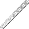 Thumbnail Image 3 of 4.8mm Diamond-Cut Mariner Chain Necklace in Solid Sterling Silver - 20&quot;