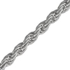 Thumbnail Image 3 of 2.5mm Rope Chain Necklace in Solid Sterling Silver - 22"