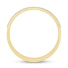 Thumbnail Image 4 of 1/10 CT. T.W. Diamond Double Row Stackable Anniversary Band in 10K Gold