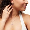 Thumbnail Image 2 of Marquise-Cut Blue and White Lab-Created Sapphire Frame Pendant, Ring and Stud Earrings Set in Sterling Silver - Size 7